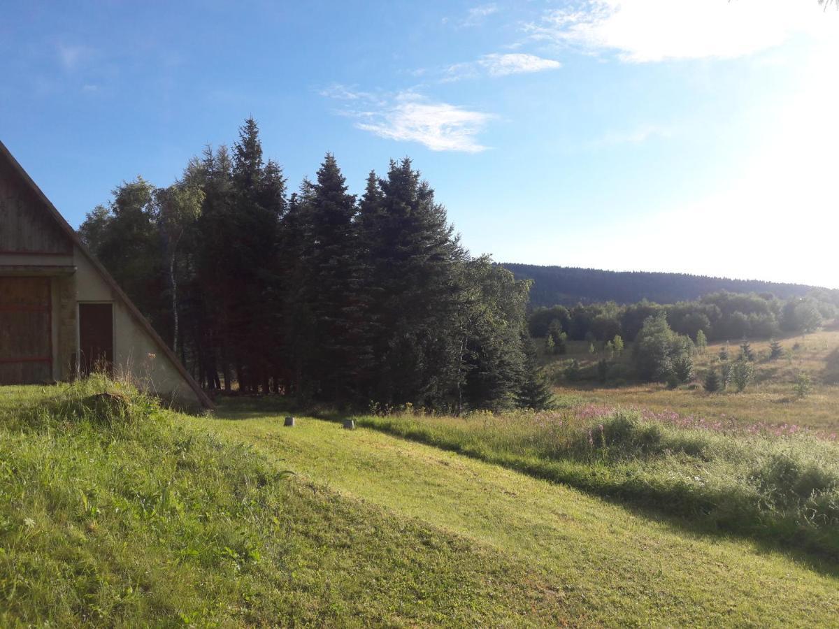 Chaloupka Na Vrsku Villa Loucna pod Klinovcem Luaran gambar