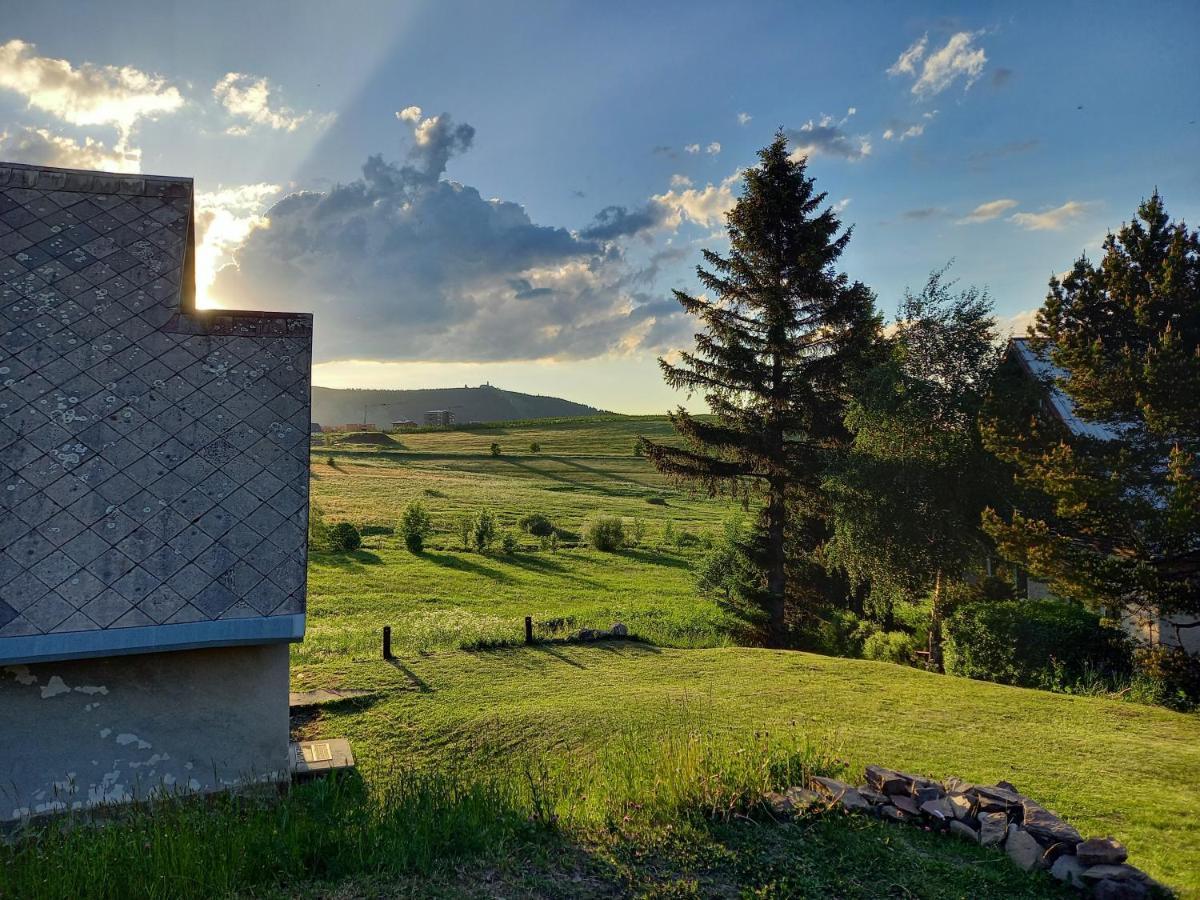 Chaloupka Na Vrsku Villa Loucna pod Klinovcem Luaran gambar
