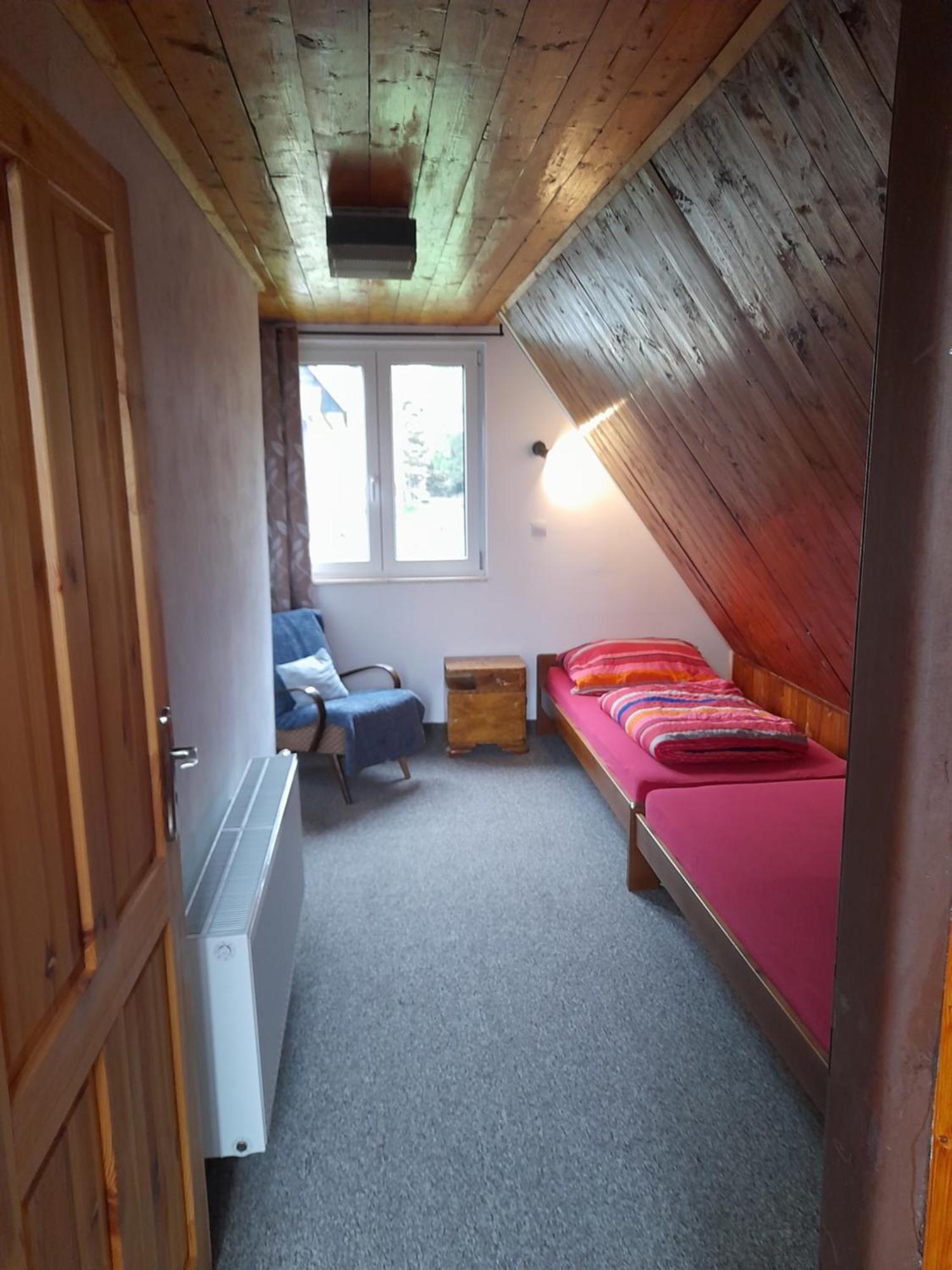 Chaloupka Na Vrsku Villa Loucna pod Klinovcem Luaran gambar